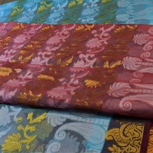 Banarasi Organza Saree with fully stitched blouse